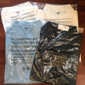 Bundle of 4 Boys XL Stretch Polo Shirts